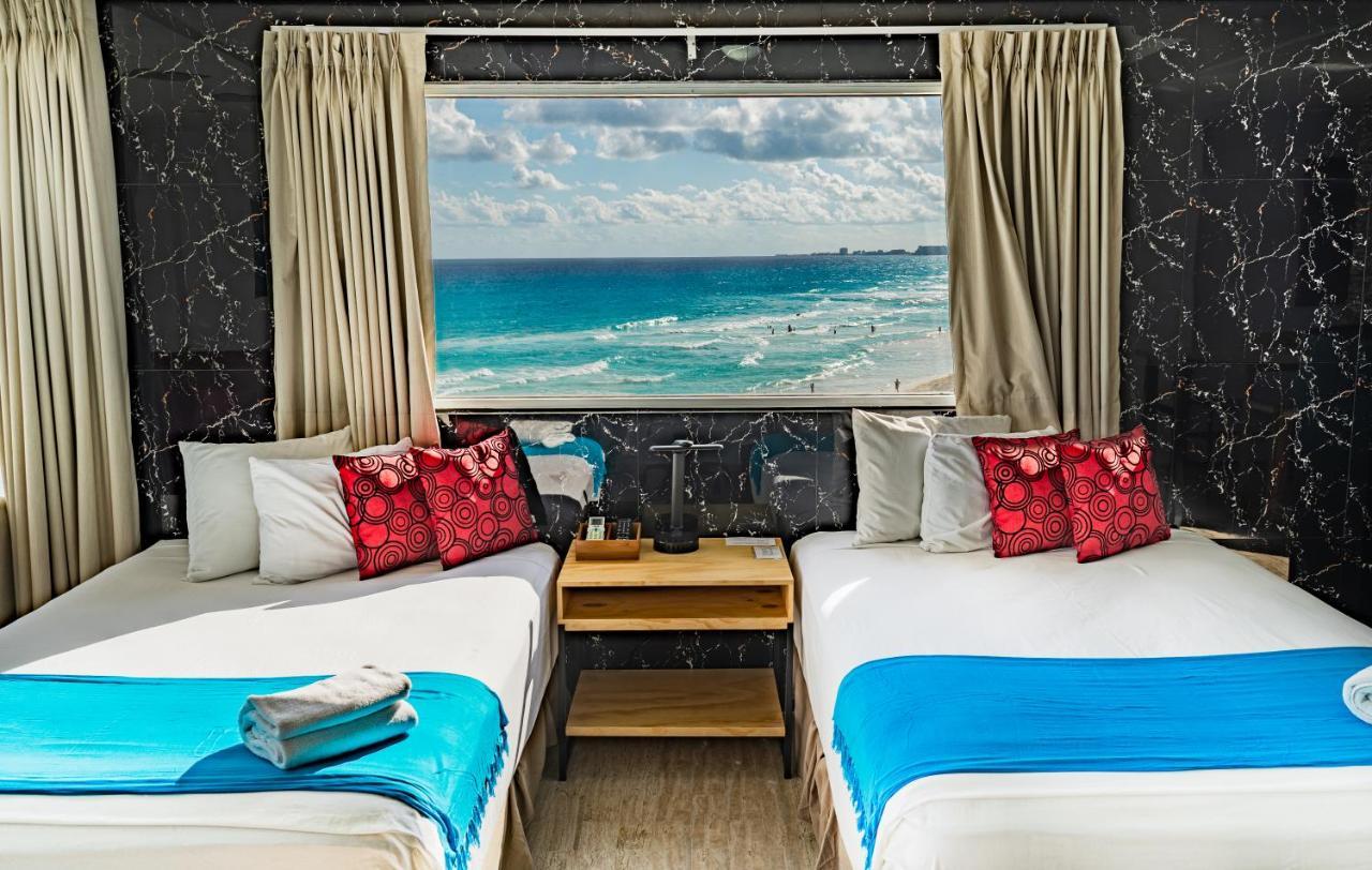 Paradise Beachfront & Nightlife Heart Cancún Exterior foto
