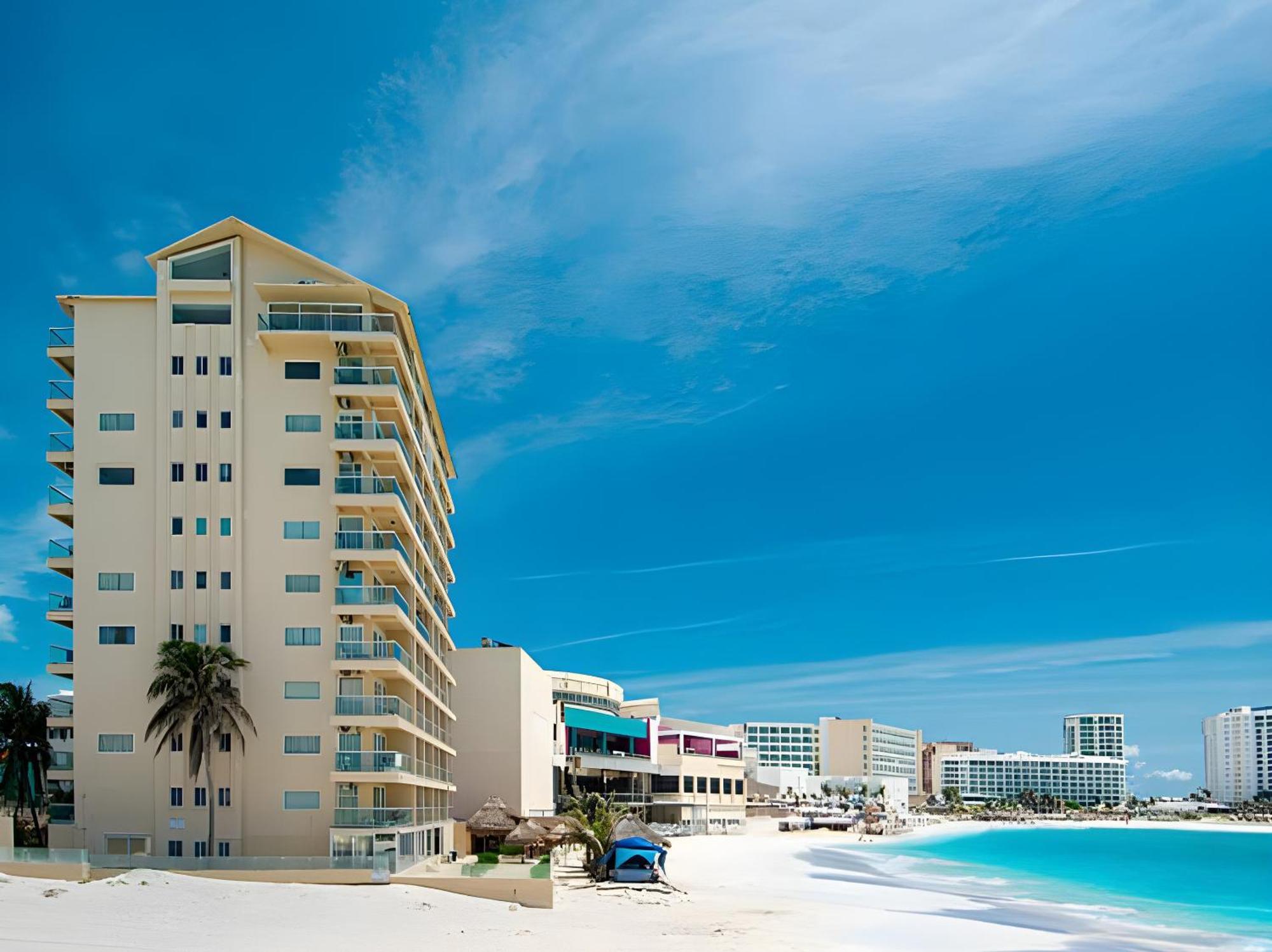 Paradise Beachfront & Nightlife Heart Cancún Exterior foto