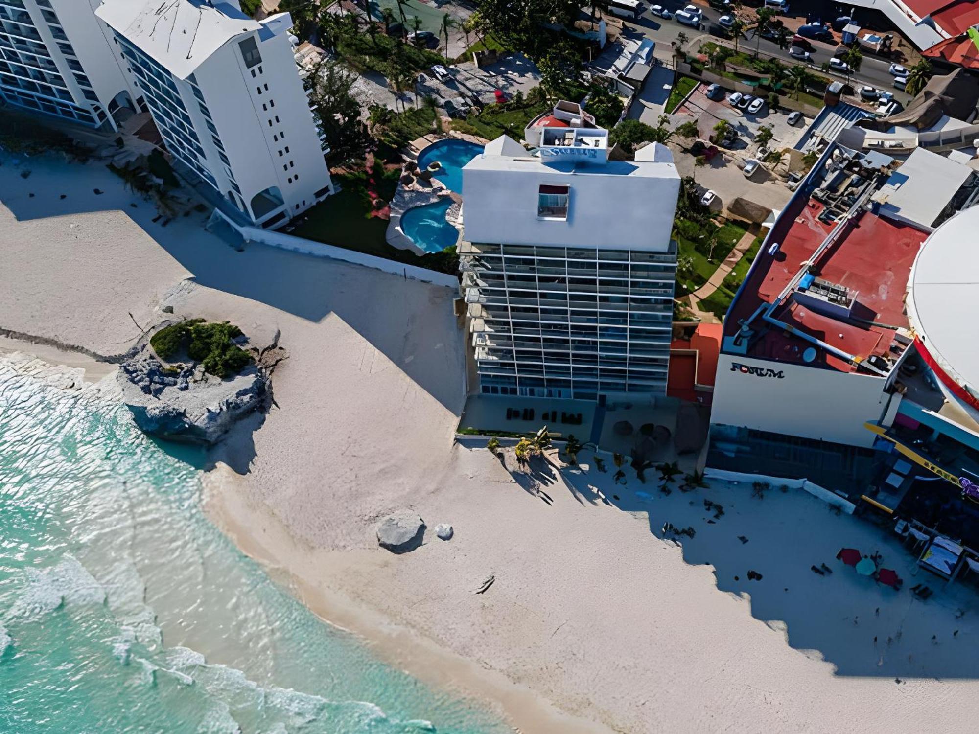 Paradise Beachfront & Nightlife Heart Cancún Exterior foto