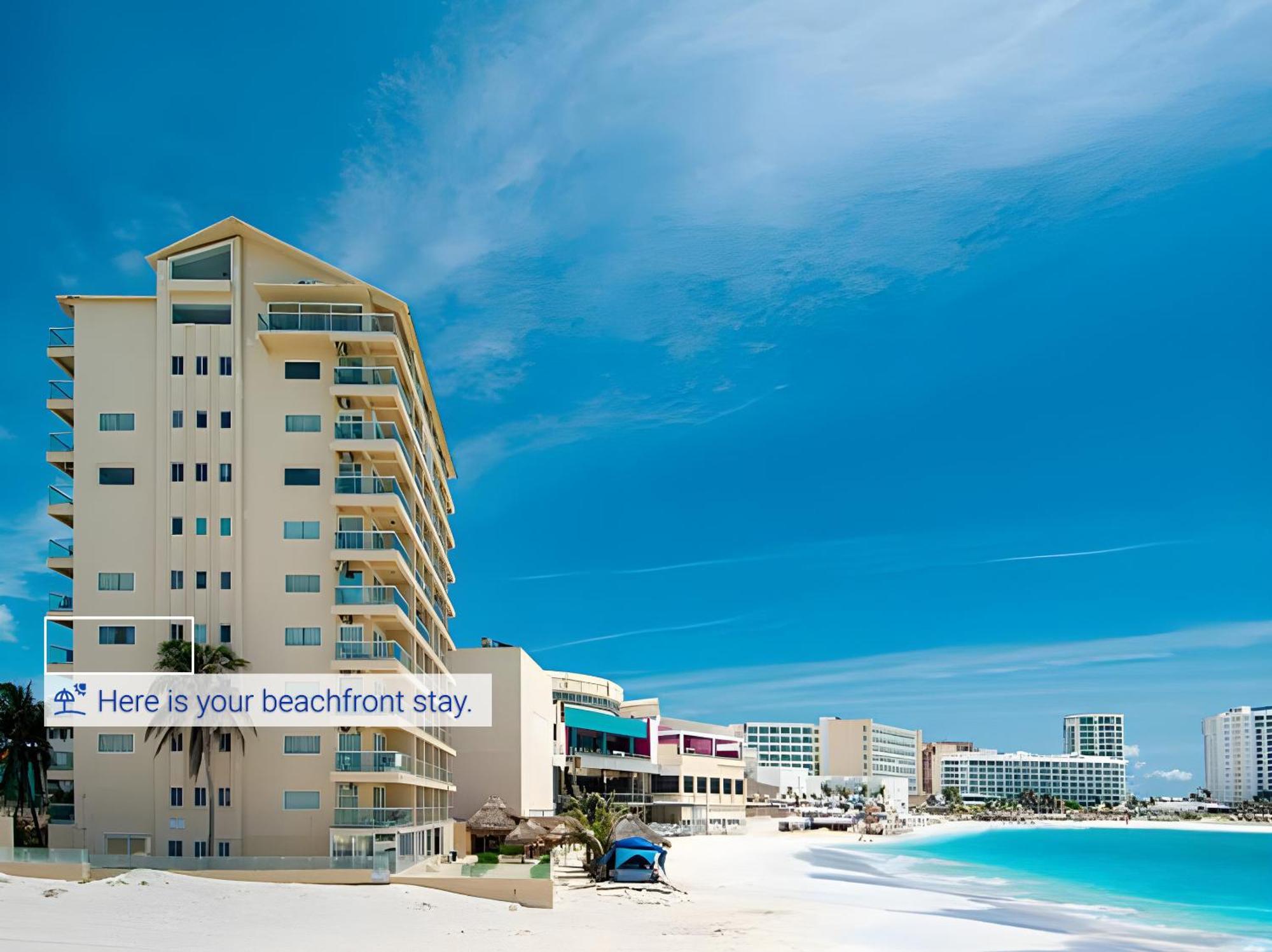 Paradise Beachfront & Nightlife Heart Cancún Exterior foto